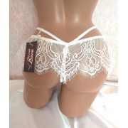Откровенное белье стринги белые N2181
